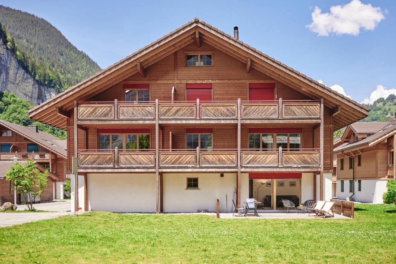 Apartment Truemmelbach, Comfortabl & Cozy, Private Terrace With Best Views Lauterbrunnen Dış mekan fotoğraf