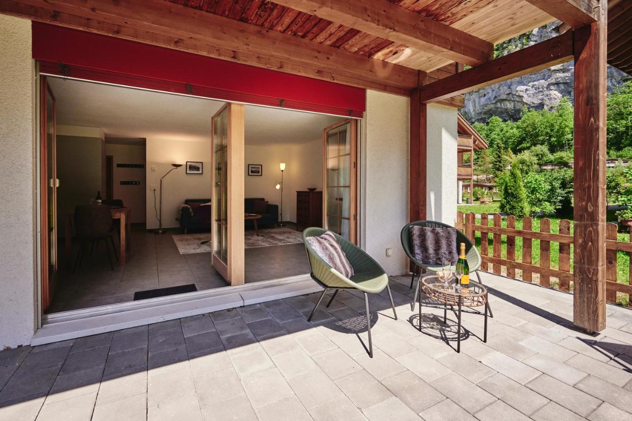 Apartment Truemmelbach, Comfortabl & Cozy, Private Terrace With Best Views Lauterbrunnen Dış mekan fotoğraf
