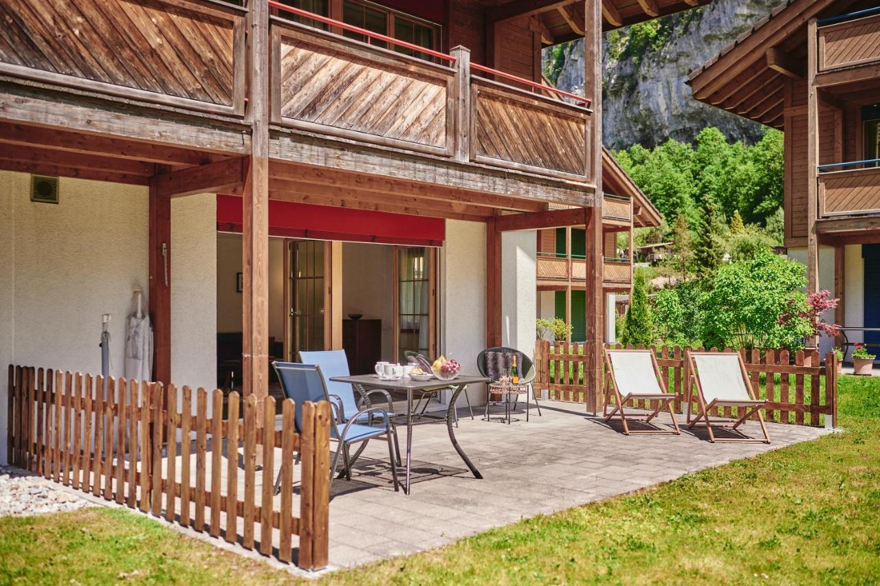 Apartment Truemmelbach, Comfortabl & Cozy, Private Terrace With Best Views Lauterbrunnen Dış mekan fotoğraf