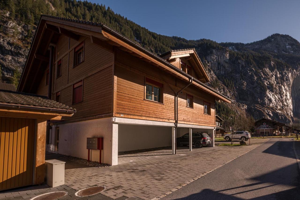 Apartment Truemmelbach, Comfortabl & Cozy, Private Terrace With Best Views Lauterbrunnen Dış mekan fotoğraf