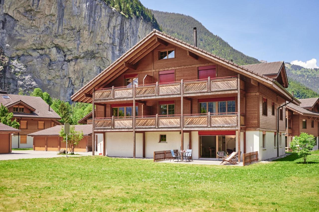 Apartment Truemmelbach, Comfortabl & Cozy, Private Terrace With Best Views Lauterbrunnen Dış mekan fotoğraf